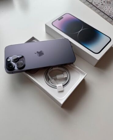 2 ədəd monitor: IPhone 14 Pro Max, 256 ГБ, Беспроводная зарядка, Face ID, С документами