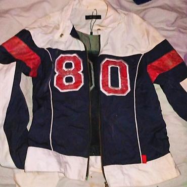 pull and bear turkey: Sportska jakna sa brojem 80 - Stil: varsity/sports, dvo-broj (80) — 1