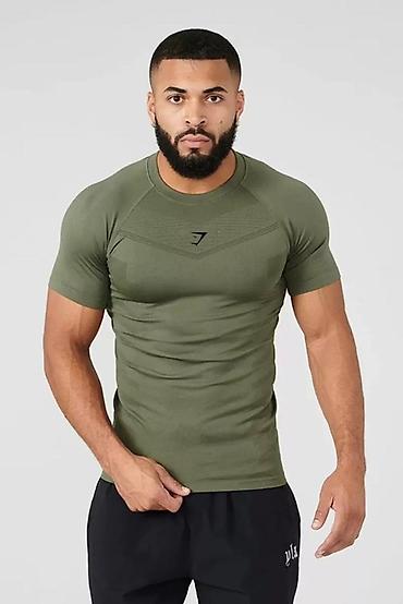 pull and: Мужская футболка, M, L, Новый, цвет - Черный, Самовывоз, Платная доставка — 1