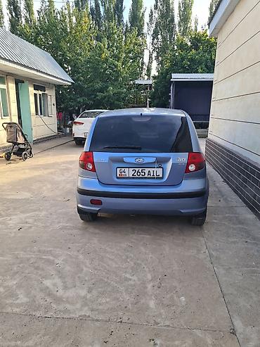 Hyundai Getz: 2003 г., 1.3 л, Кол менен иштөөчү, Бензин, Хетчбек — 7
