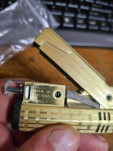 američki brojevi obuće: Vintage džepni benzinac Imco Patent – upaljač kao nov - Poreklo: Made — 1