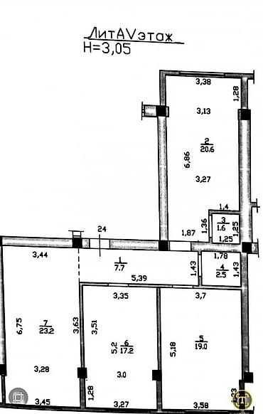 Продажа квартир: 3 комнаты, 94 м², Индивидуалка, 5 этаж, Евроремонт — 7