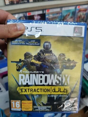 Oyun diskləri və kartricləri: Ps5 rainbow six extraction