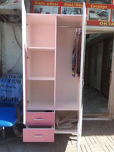 skaflar: 2 qapılı dolab sifarişlə hazırlanır rəng seçimi var 🌈 ölçü En 90 sm — 2