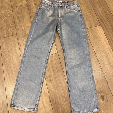 zara jeans: Cinslər Zara, S (EU 36), rəng - Göy