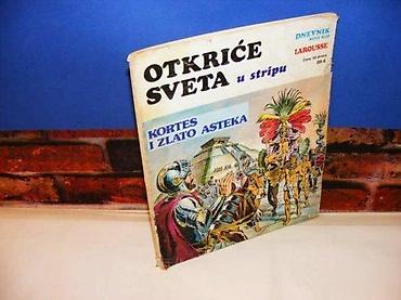 kangaroo treasure aplikacija: Otkrice sveta u stripu broj 6 - Kortes i zlato Asteka Očuvan zaceplena — 1