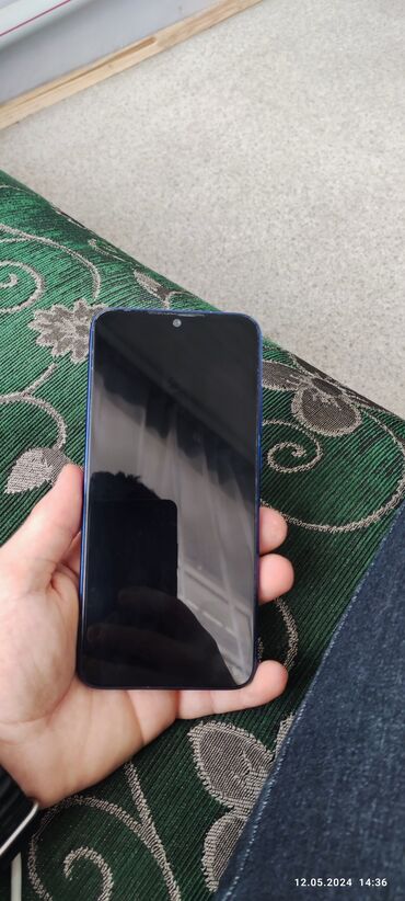 qədimi telefonlar: Xiaomi Redmi Note 8T, 64 GB, rəng - Göy, 
 Barmaq izi