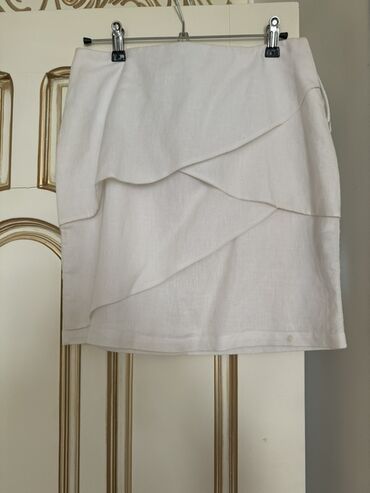 женские юбки тюльпан: Миди Юбка, Лен, S