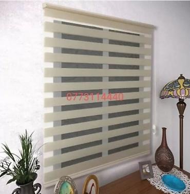 Jalüzlər: Zebra jalüz pərdə – ev və ofislər üçün müasir günəş və məxfilik — 1