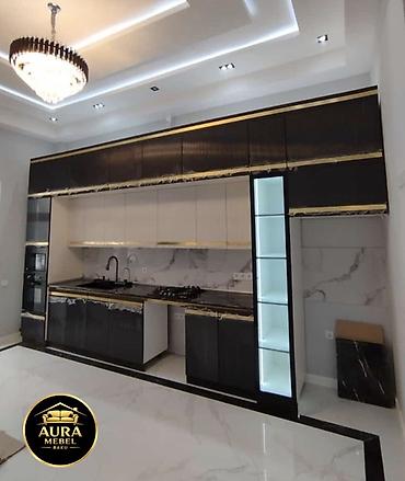 divar panel: Sifarişlə mətbəx dəsti, Özü çəkən petlələr, Mat laminat, Kredit var, Pulsuz çatdırılma — 8