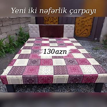 Çarpayılar: Təzə çarpayılar. 1 nəfərlik çarpayılar 65manat. 2 nəfərlik taxt — 8