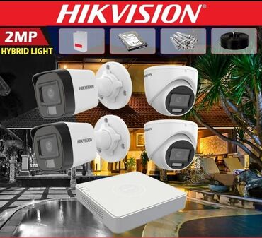 Bu dəstə 2MP Hibrid İşıqlı 200 manat, 5MP desti 350 manat