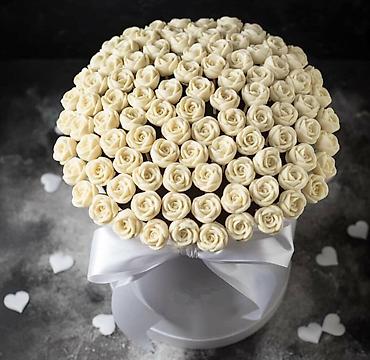 Съедобные букеты: 🍫🌹 ШОКОЛАД ГҮЛДӨР – ТАТТУУ СЕЗИМДИН ЭҢ СУЛУУ БЕЛЕГИ! 🌹🍫 Гүл соолуйт… — 7