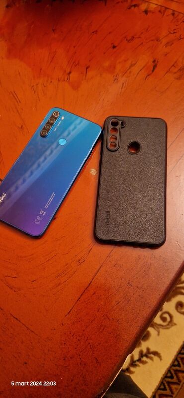 Xiaomi: Xiaomi Redmi 8, 128 ГБ, цвет - Синий, 
 Кнопочный, Отпечаток пальца, Две SIM карты