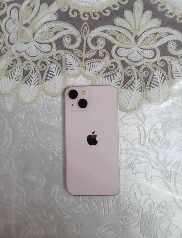 микрофон бу: IPhone 13, Колдонулган, 128 ГБ, Күлгүн, Каптама, 100 %