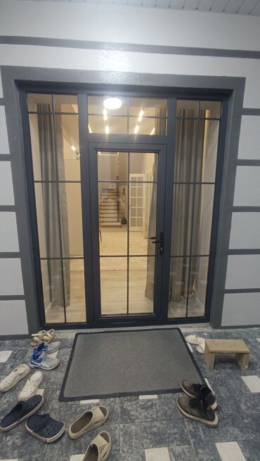 откосы на окна цена: Буюртмага алюминий терезелер, Балкон, Акы төлөнүүчү орнотуу, Бөлүп төлөө жок