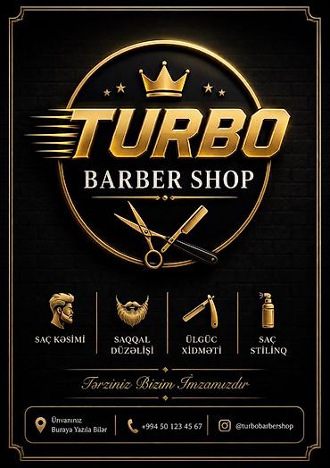 24 saat lombard: Turbo Barber Shop – Bərbərlik Kursları Xidmətin məzmunu: - — 2