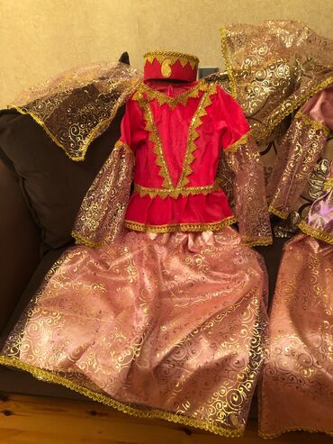 Milli geyimlər: Milli kostyum, Qız üçün, 8 - 9 yaş, Yeni — 6