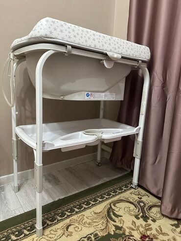 пеленальный столик с ванночкой: Пеленальный стол, Другой материал
