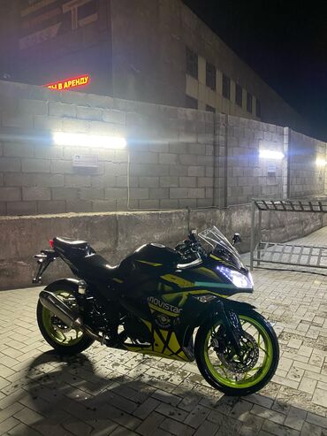 Мотоциклы: Спортбайк Kawasaki, 400 куб. см, Бензин, Взрослый, Б/у