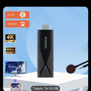 dubayda iphone 16 pro max qiymeti: Смарт ТВ приставка 16 ГБ, Платная доставка