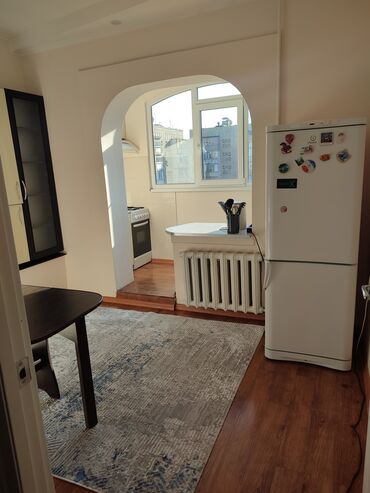 снять квартиру город ош: 1 комната, 43 м², 106 серия, 8 этаж, Евроремонт