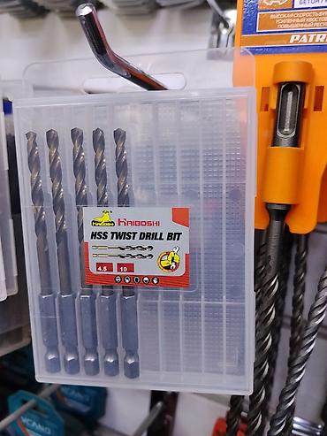 набор дрель: Набор сверл по металлу HSS Krbooshi (HSS Twist Drill Bit) - Материал — 1