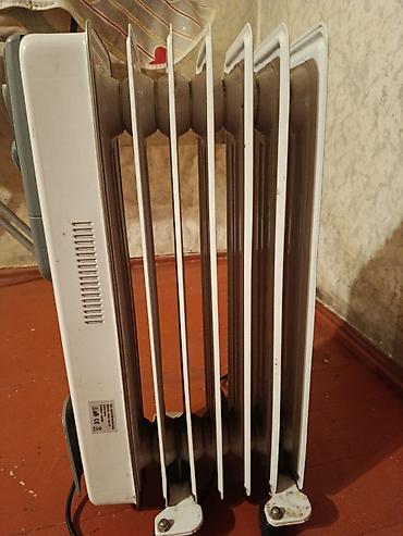 yağ peci: Yağlı radiator (elektrikli) – 5 seksiyalı Xüsusiyyətlər: - Elektriklə — 1