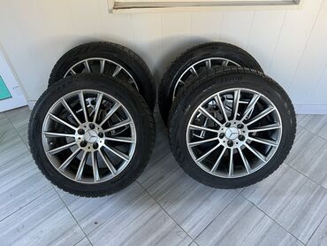 amg диски 18: Колеса в сборе 255 / 55 / R 18, Зима, Б/у, Комплект, Легковые, Литые, отверстий - 5 at lalafo.kg amg диски 18: Колеса в сборе 255 / 55 / R 18, Зима, Б/у, Комплект, Легковые, Литые, отверстий - 5