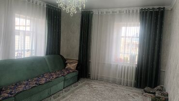 дом городе бишкек: 80 м², 4 комнаты, Свежий ремонт С мебелью