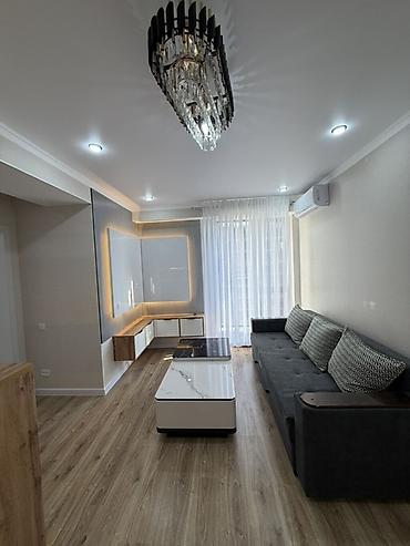 ош квартира телеграм: Студия, 55 м², ул. Горького / Алматинка Элитка, 10 этаж, Дизайнерский ремонт — 9