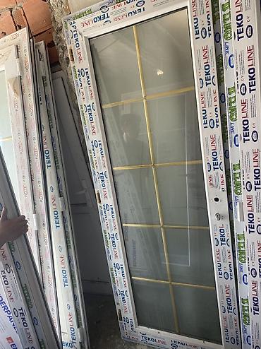 Plastik qapılar: Yeni Plastik qapı Üzlük ilə, Ödənişli quraşdırma, Ünvandan götürmə, Ödənişli çatdırılma, Rayonlara çatdırılma — 18
