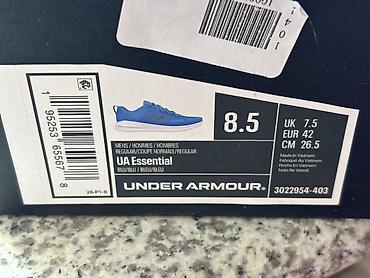 under: Оригинальные мужские кроссовки Under Armour UA Essential - Модель: UA — 2