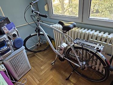 Gradski električni bicikl – aluminijumski ram sa niskim ulazom, siva na lalafo.rs Gradski električni bicikl – aluminijumski ram sa niskim ulazom, siva