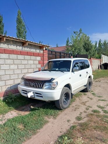 на крышу авто: Toyota Land Cruiser Prado: 1996 г., Жол тандабас