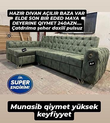 Divanlar: Künc divan, Yeni, Açılan, Bazalı — 1