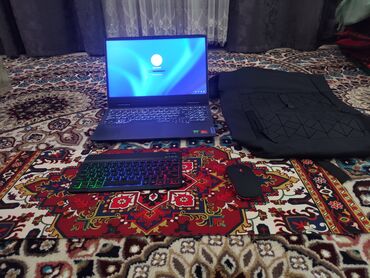 купить монитор для пк: Ноутбук, Lenovo, 16 ГБ ОЭТ, AMD Ryzen 7, 15.6 ", Жаңы, Жумуш, окуу үчүн, эс тутум NVMe SSD