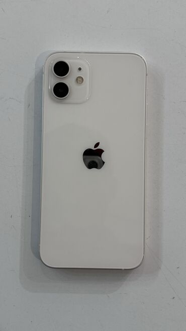 копия iphone: IPhone 12, Б/у, 128 ГБ, Белый, Зарядное устройство, Защитное стекло, Чехол, 83 %