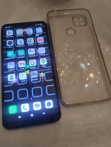 xiaomi telefon qiymetleri: Xiaomi Redmi 10A, 128 ГБ, цвет - Черный, 
 Гарантия, Сенсорный, Отпечаток пальца