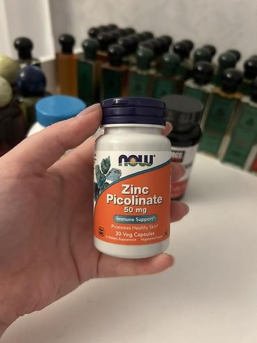 evalar vitamin c: Məhsul: NOW Zinc Picolinate 50 mg Forması: 30 ədəd vegeterian/vegan — 1