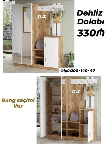 шкаф для обуви: Dəhliz dolabı