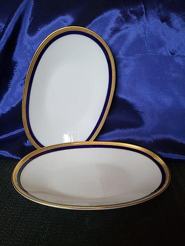 Ostali antikviteti: Lux ovali 1939g+ Heinrich - Co Bavaria porcelan. Luksuzni — 1