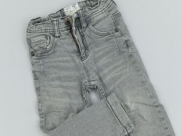 calvin klein mom jeans: Spodnie jeansowe, 1.5-2 lat, 92, stan - Dobry