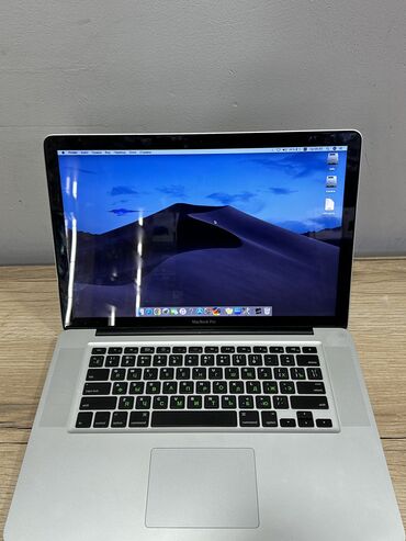 macbook pro 15 дюйма: Ноутбук, Apple, 2 ГБ ОЗУ, Intel Core M, 15 ", Б/у, Для несложных задач, память HDD + SSD