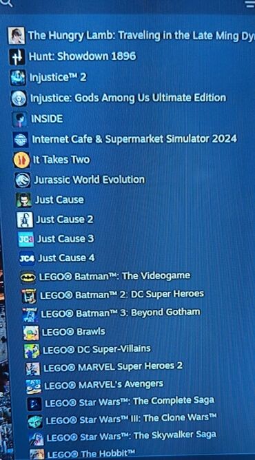 Digər oyun və konsollar: Qeyd oyunlar hemiselikdir notebok pc yazilir sexsi hesabiniza yazilir — 2