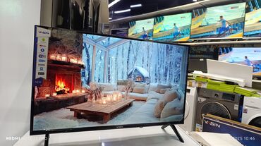 Телевизоры: Смарт-телевизор YASIN (диагональ около 32–40") с тонкими рамками и — 6