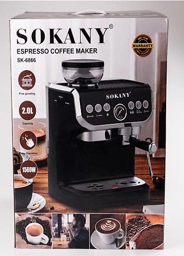 pocket 2: Кофемашина SOKANY SK-6866 — эспрессо-станция с интегрированной — 3