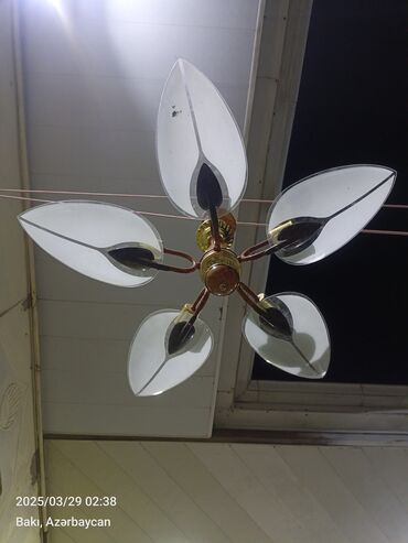 lustur: Çılçıraq, 6 lampa, Keramika