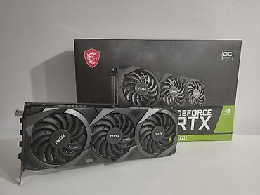 Видеокарта MSI VENTUS 3X RTX 3070 (OC Edition) Видеокарта в отличном