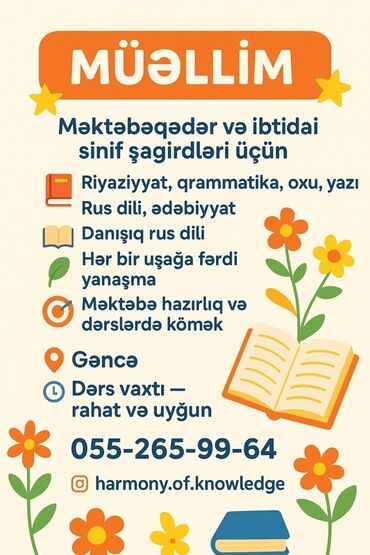 texnologiya 1 ci sinif: Подготовка начальных классов и дошкольников, Русский, Индивидуальное